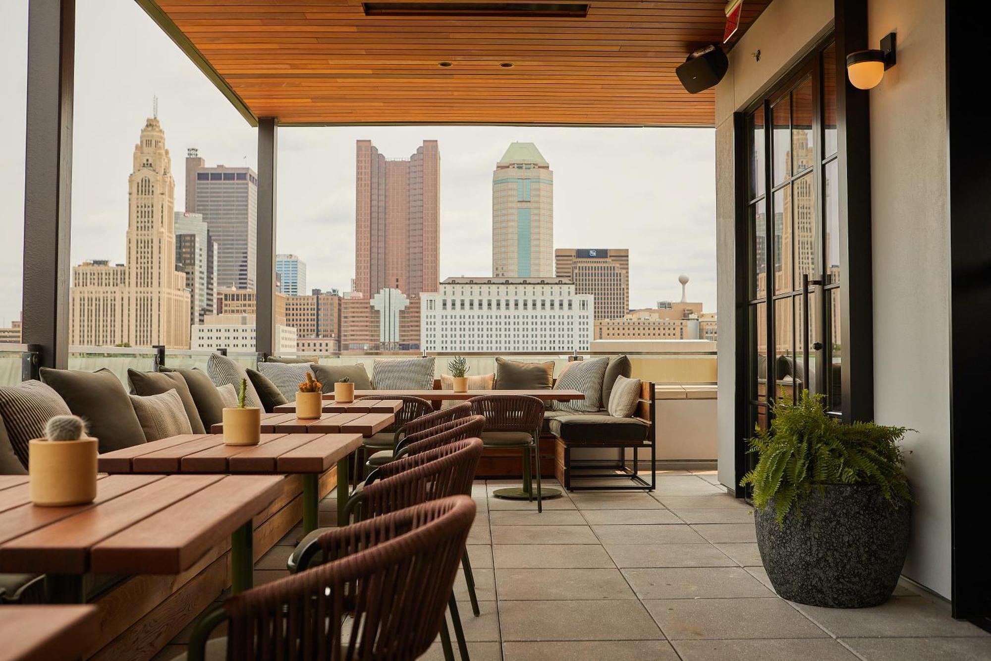 The Junto Hotel Columbus Exterior foto